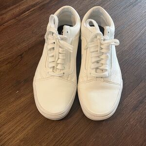 VANS, Old Skool white vans